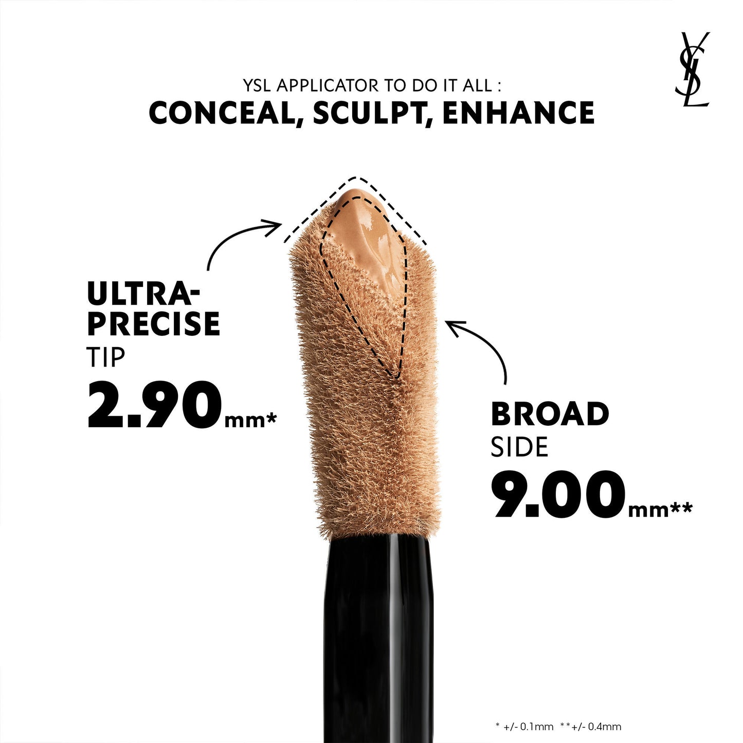 Yves Saint Laurent All Hours Concealer - 24 Hour Full Coverage With Luminous Matte Finish - LN1