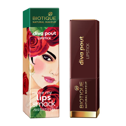 Biotique Diva Pout Lipstick - Flaming Desire