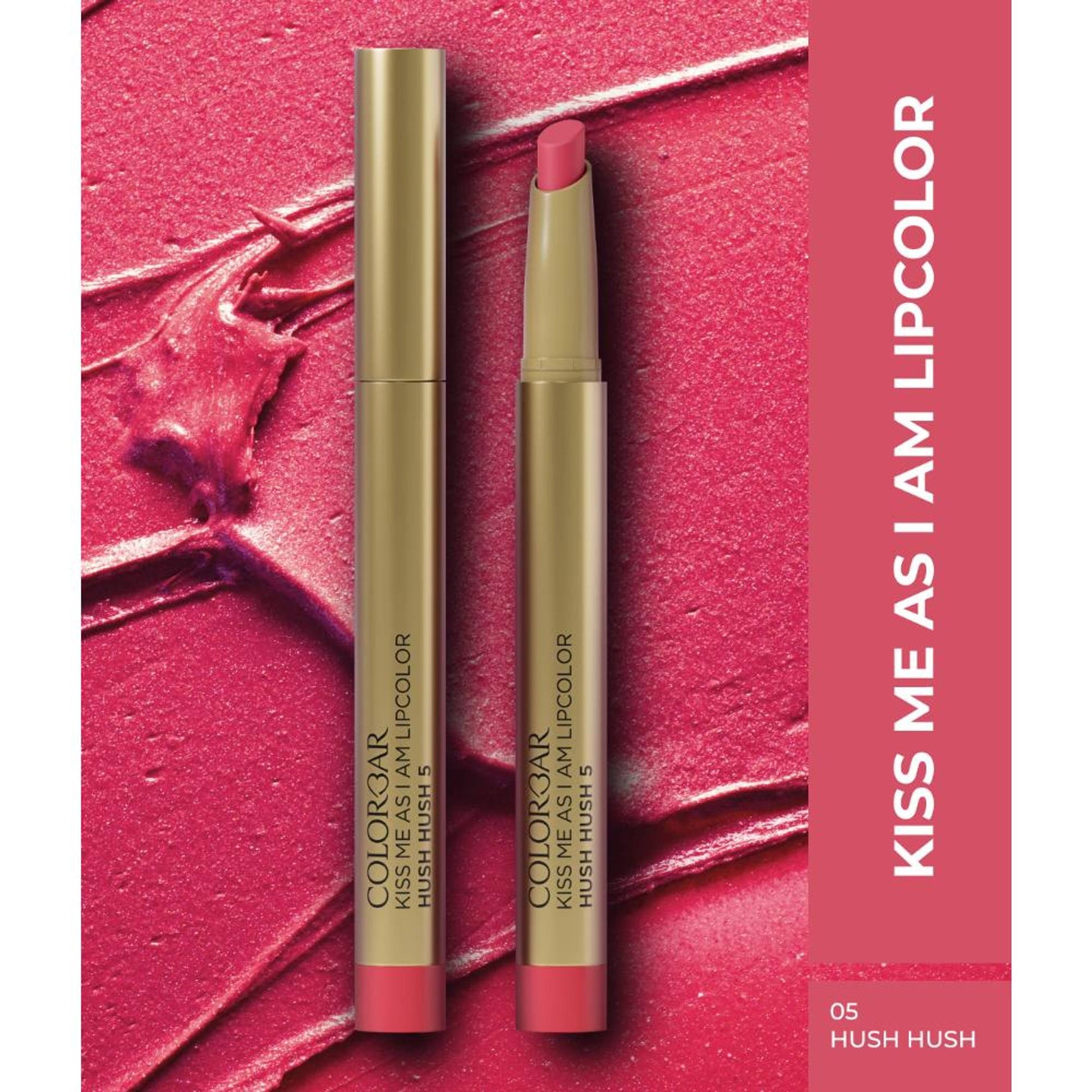 Colorbar Kiss Me As I Am Lip Color - Hush Hush 5