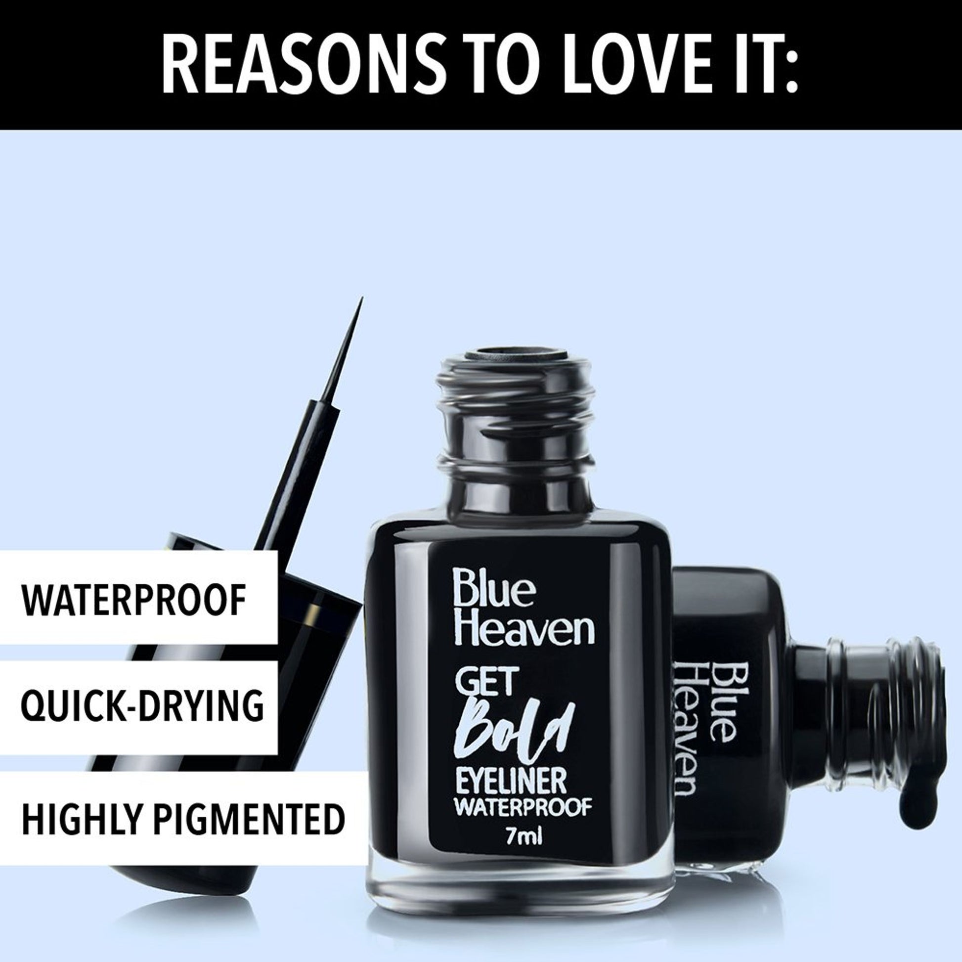 Blue Heaven Get Bold Eyeliner - Black Diamond