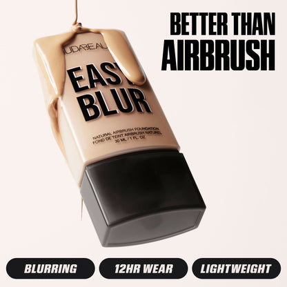 Easy Blur Natural Airbrush Foundation with Niacinamide - Mocha 500G