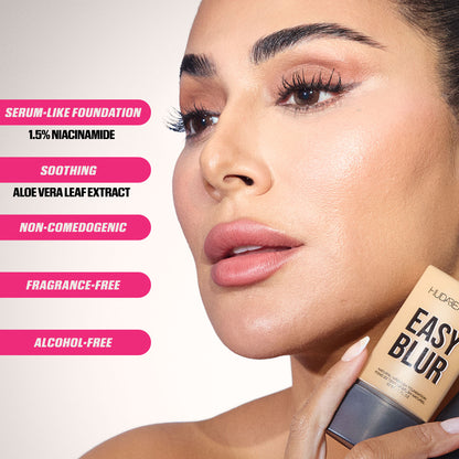 Easy Blur Natural Airbrush Foundation with Niacinamide - Cocoa 510R