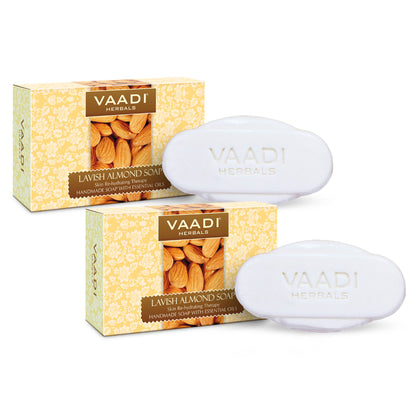Vaadi Herbals Lavish Almond Soap - Pack of 2