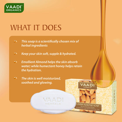Vaadi Herbals Lavish Almond Soap - Pack of 2