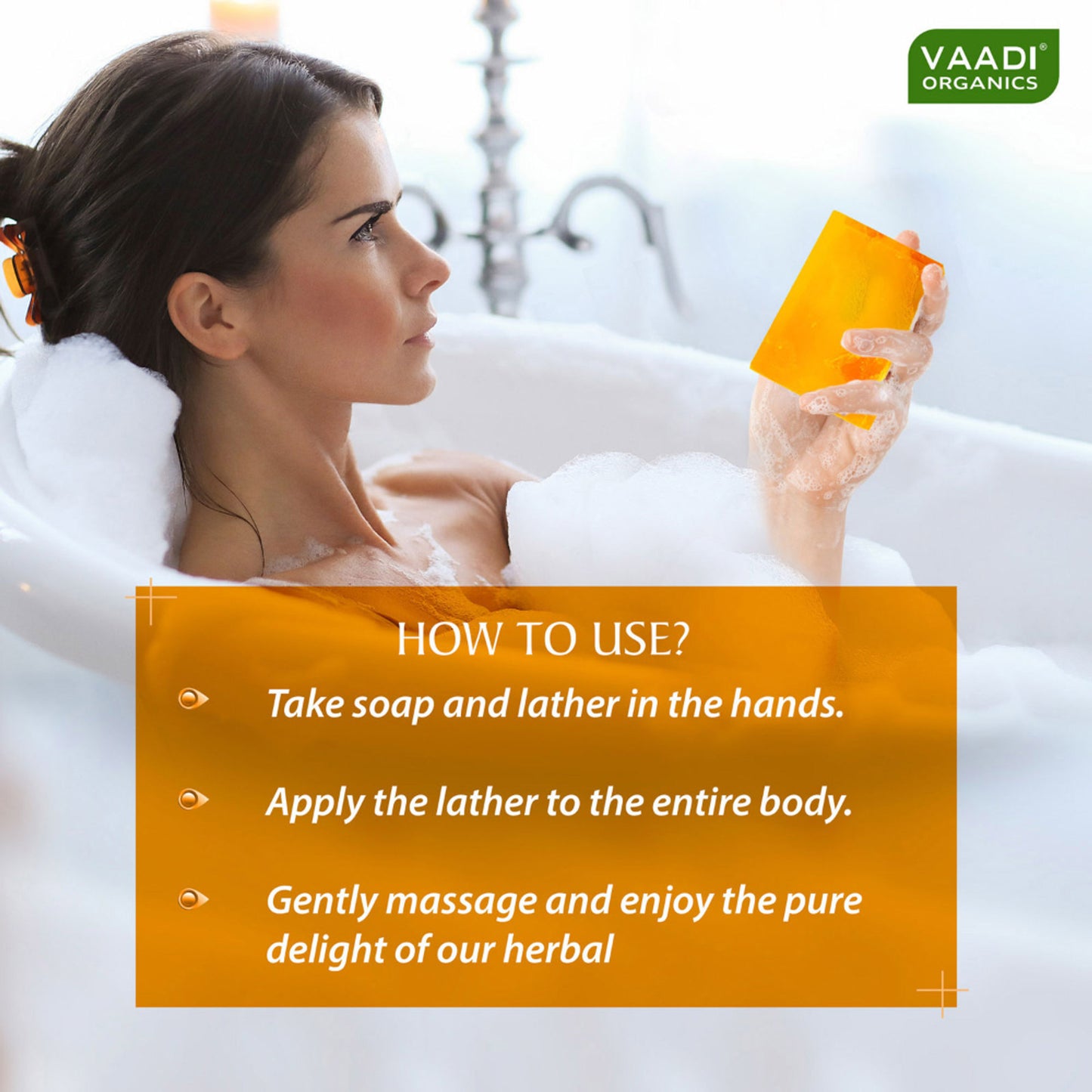 Vaadi Herbals Fresh Papaya Soap - Pack of 3