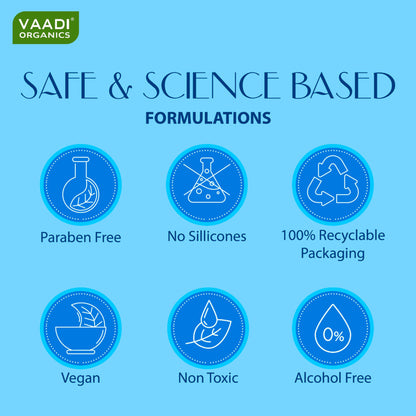 Vaadi Herbals Blueberry Facial Bar with Extract Of Mint - Pack of 3