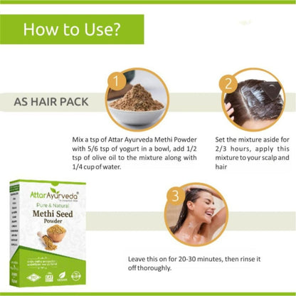 Attar Ayurveda Methi Powder