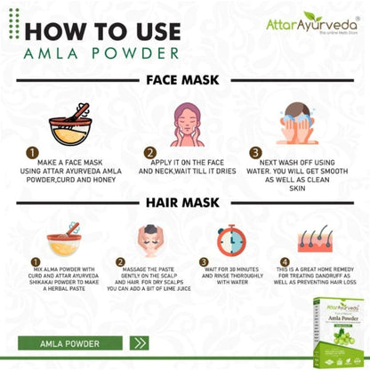 Attar Ayurveda Amla Powder