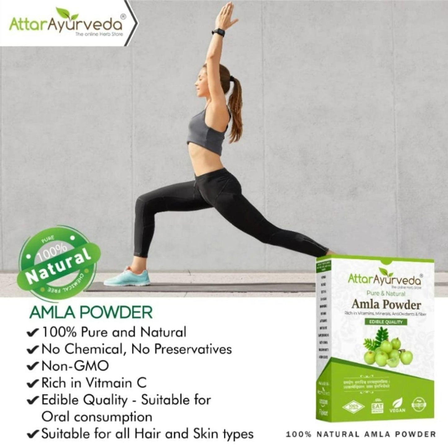 Attar Ayurveda Amla Powder