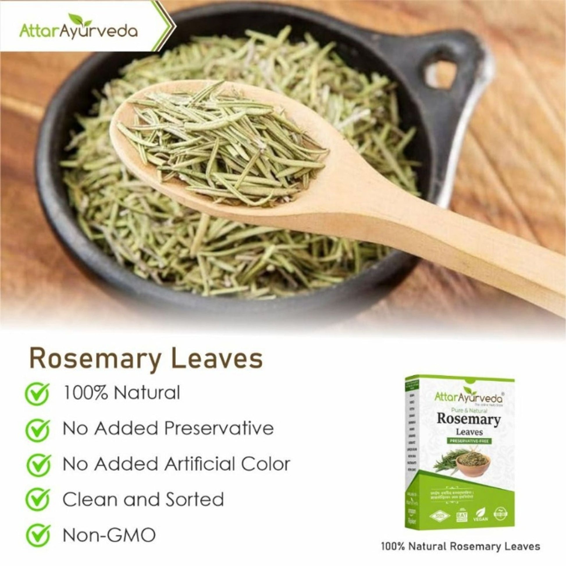 Attar Ayurveda Rosemary Leaves