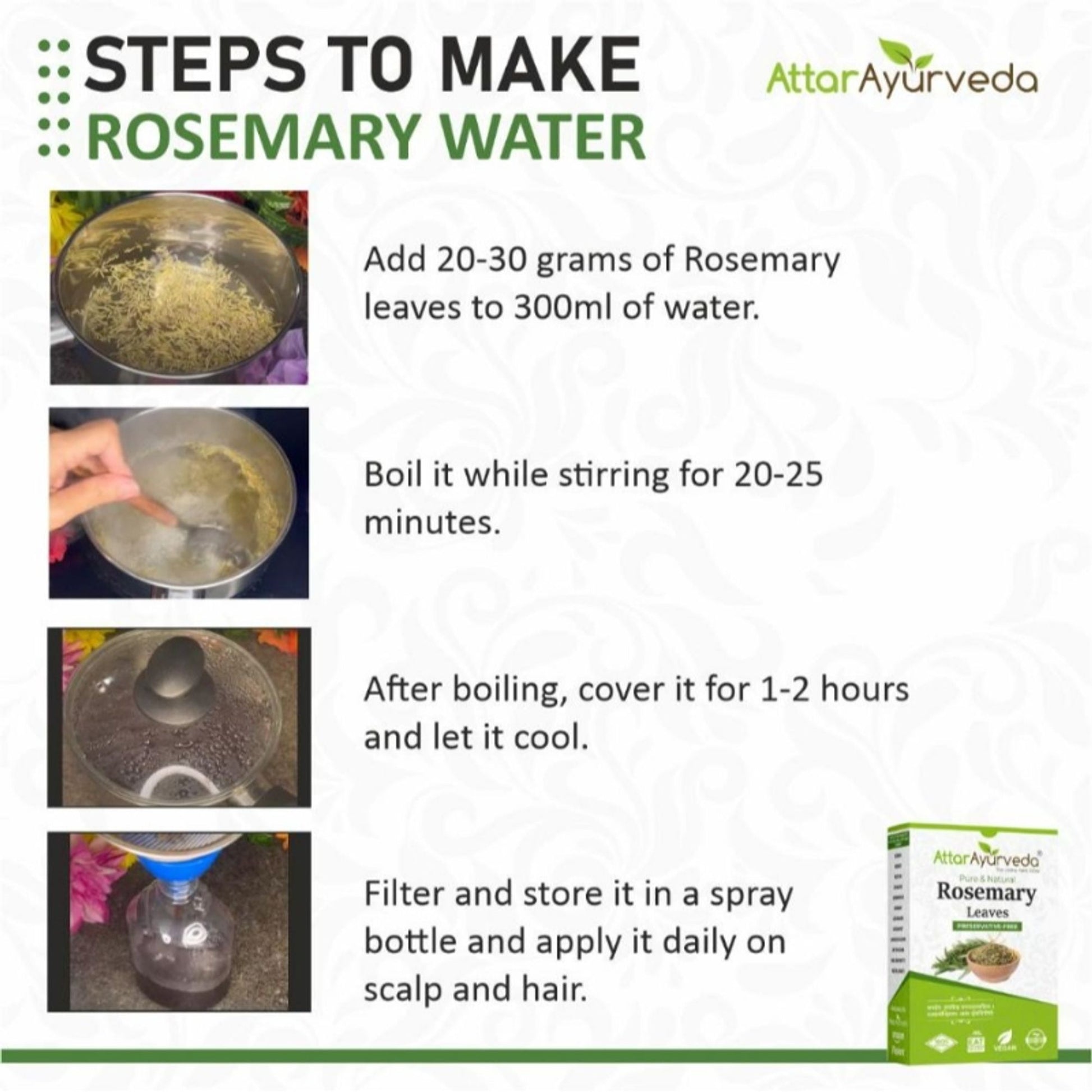 Attar Ayurveda Rosemary Leaves