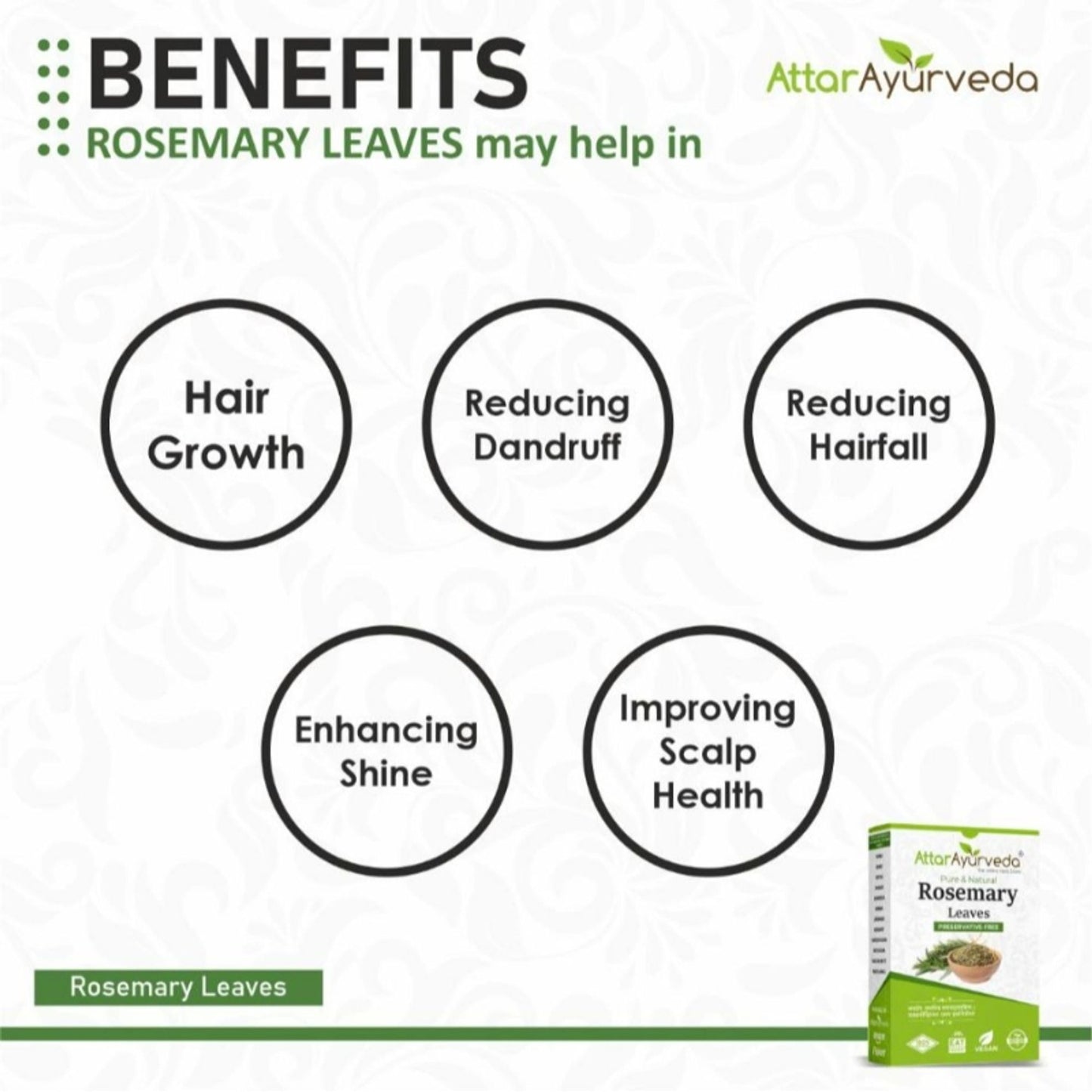 Attar Ayurveda Rosemary Leaves