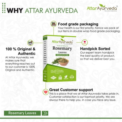 Attar Ayurveda Rosemary Leaves
