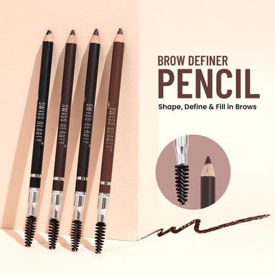 Swiss Beauty Brow Definer Pencil - 02 Coco Brown