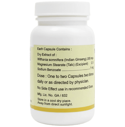 Indian Remedies Extract Of Ashwagandha Capsules