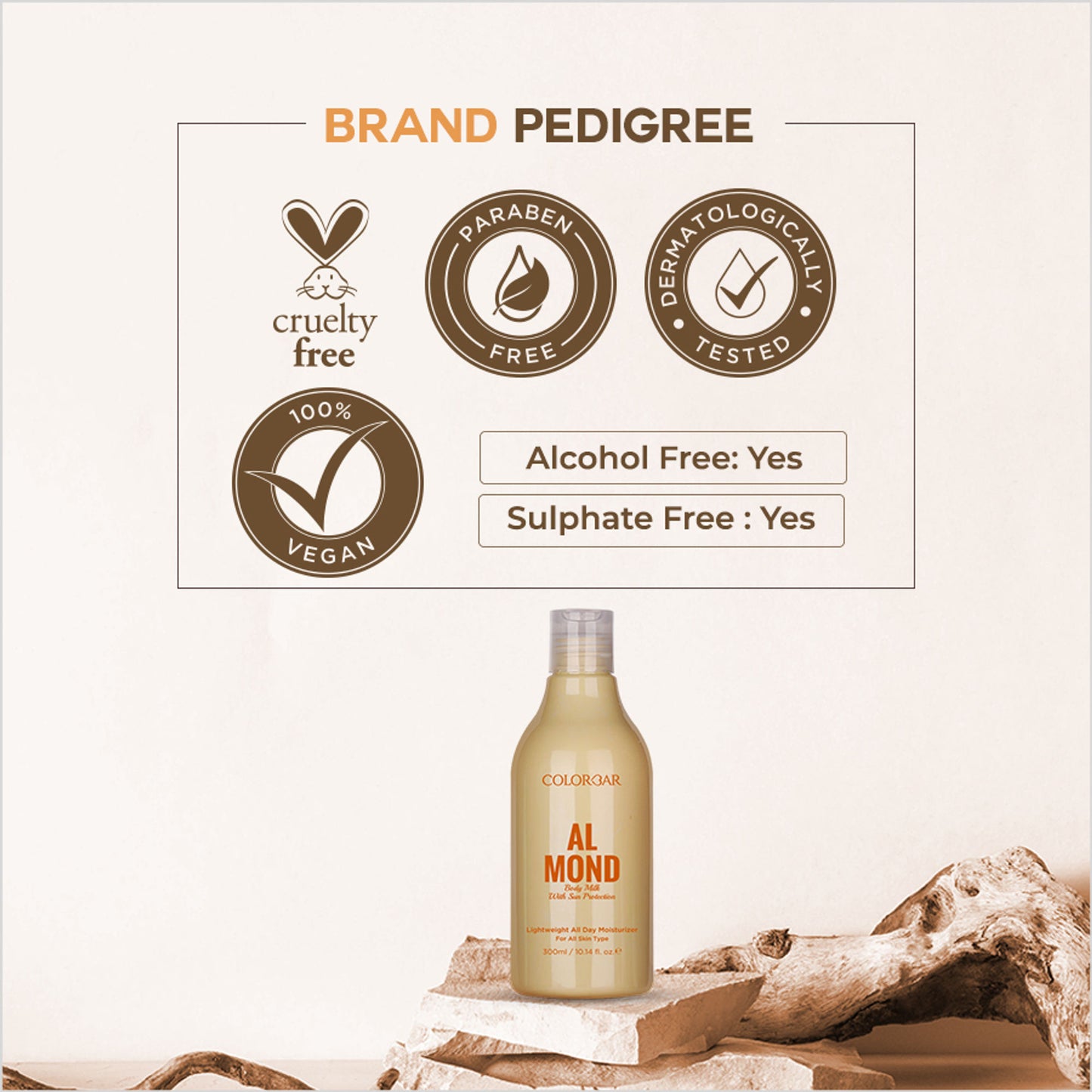 Colorbar Almond Body Milk With Sun Protection