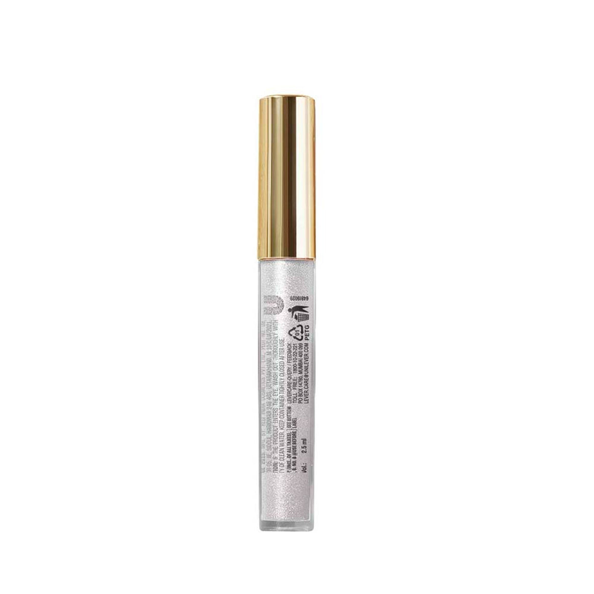 Lakme Superglow Glass Finish Lip Gloss Oil with Vitamin C in Pearl shade, featuring a shiny, smooth finish on lips.