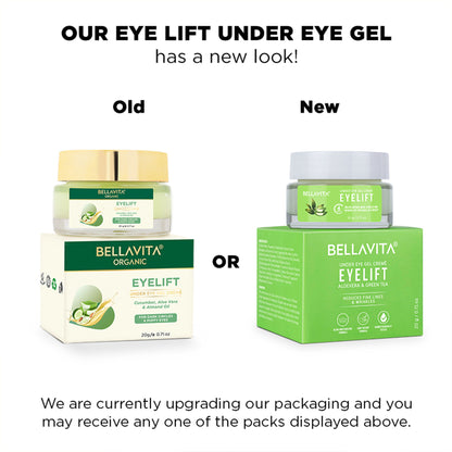 Bella Vita EyeLift Under Eye Cream Gel for Dark Circles