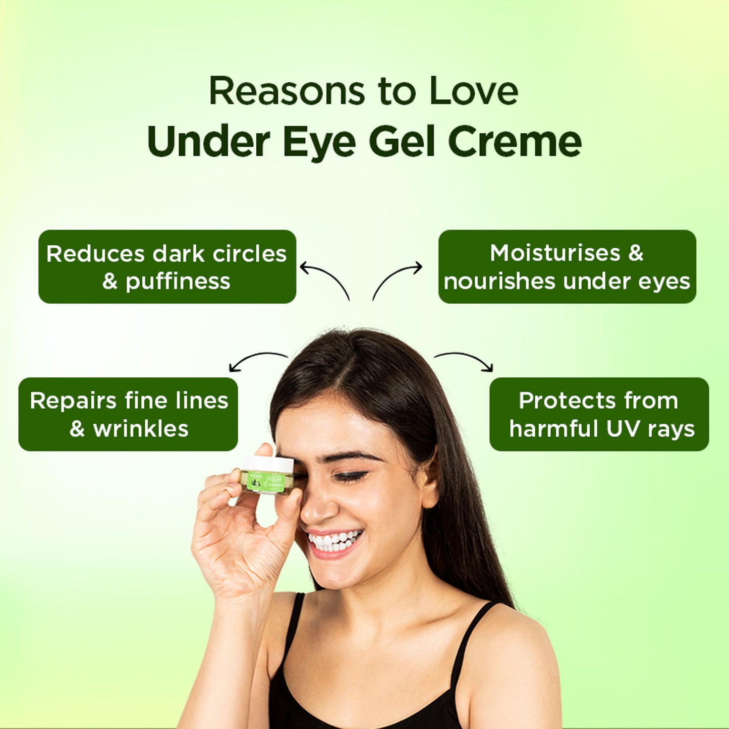Bella Vita EyeLift Under Eye Cream Gel for Dark Circles
