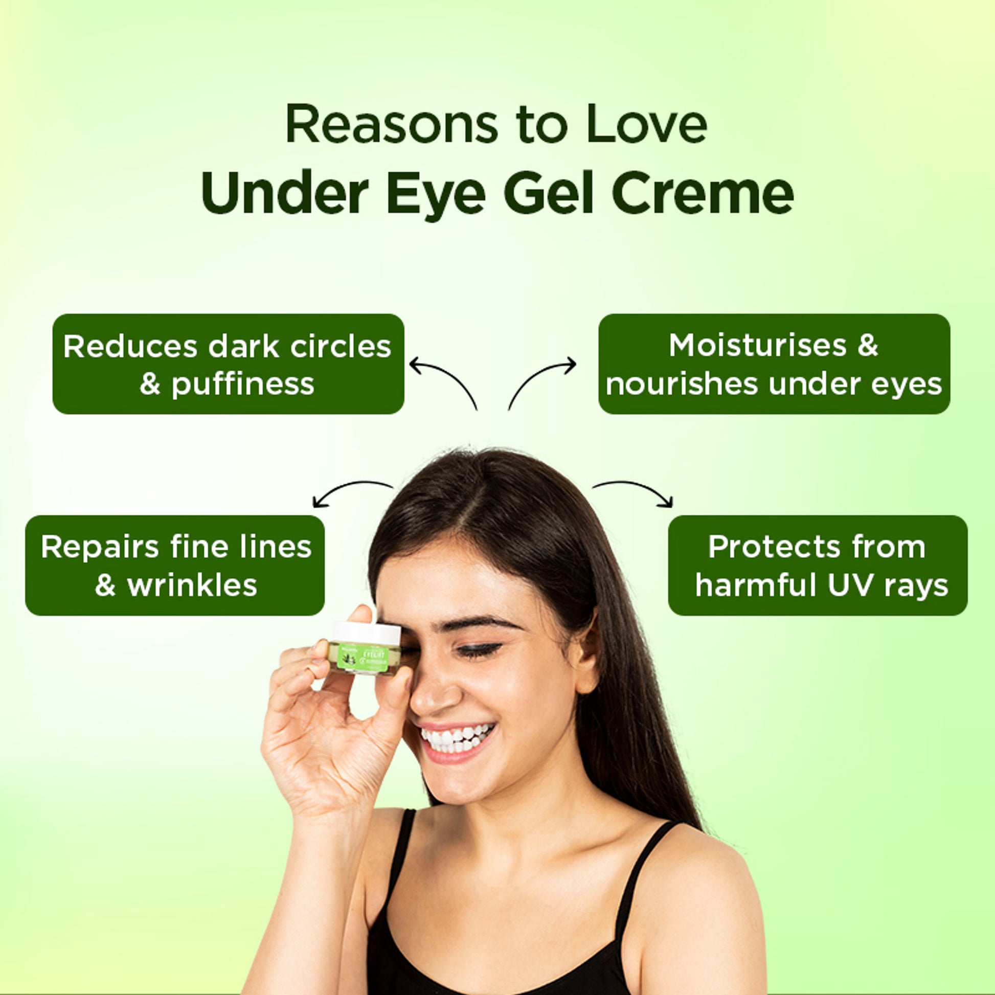 Bella Vita EyeLift Under Eye Cream Gel for Dark Circles