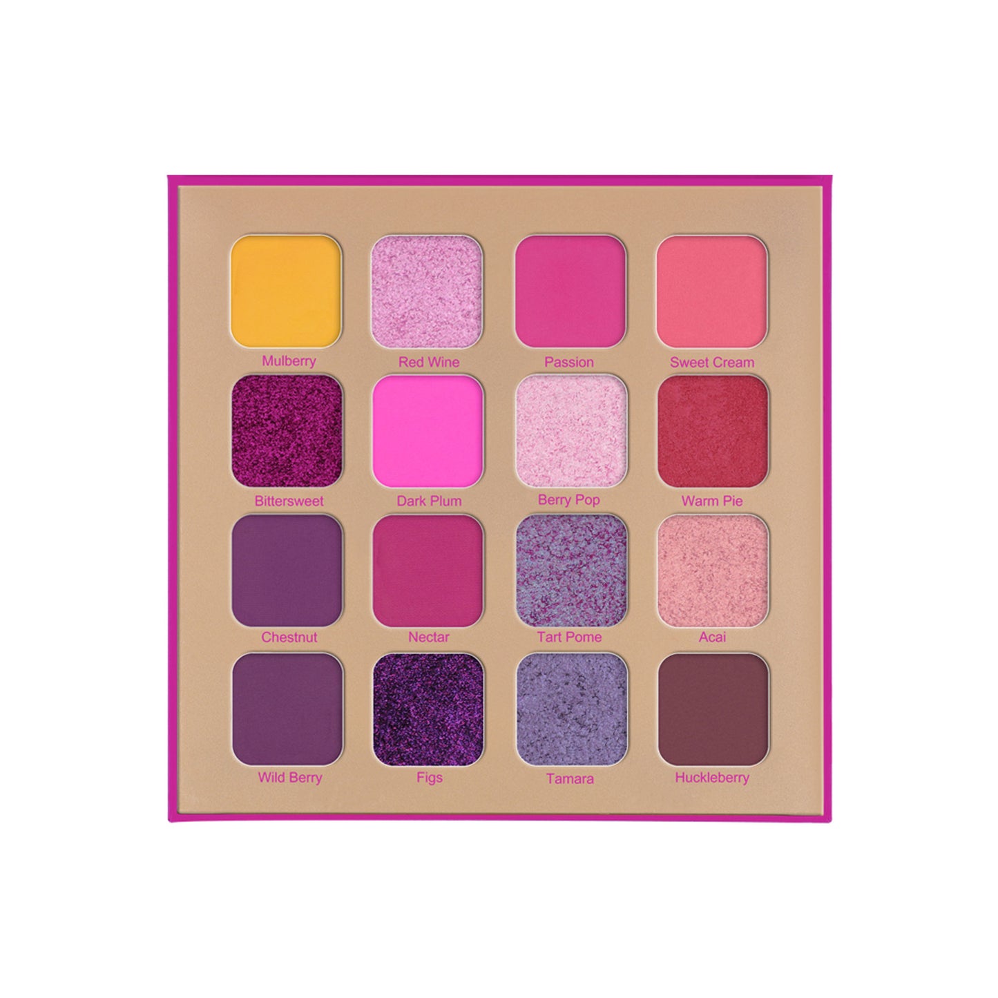 Daily Life Forever52 16 Color Eyeshadow Palette - Berry Breeze