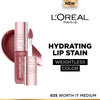 L'Oreal Paris Hyaluron Tint Lip Stain Serum Weightless Color - 635 Worth It Medium