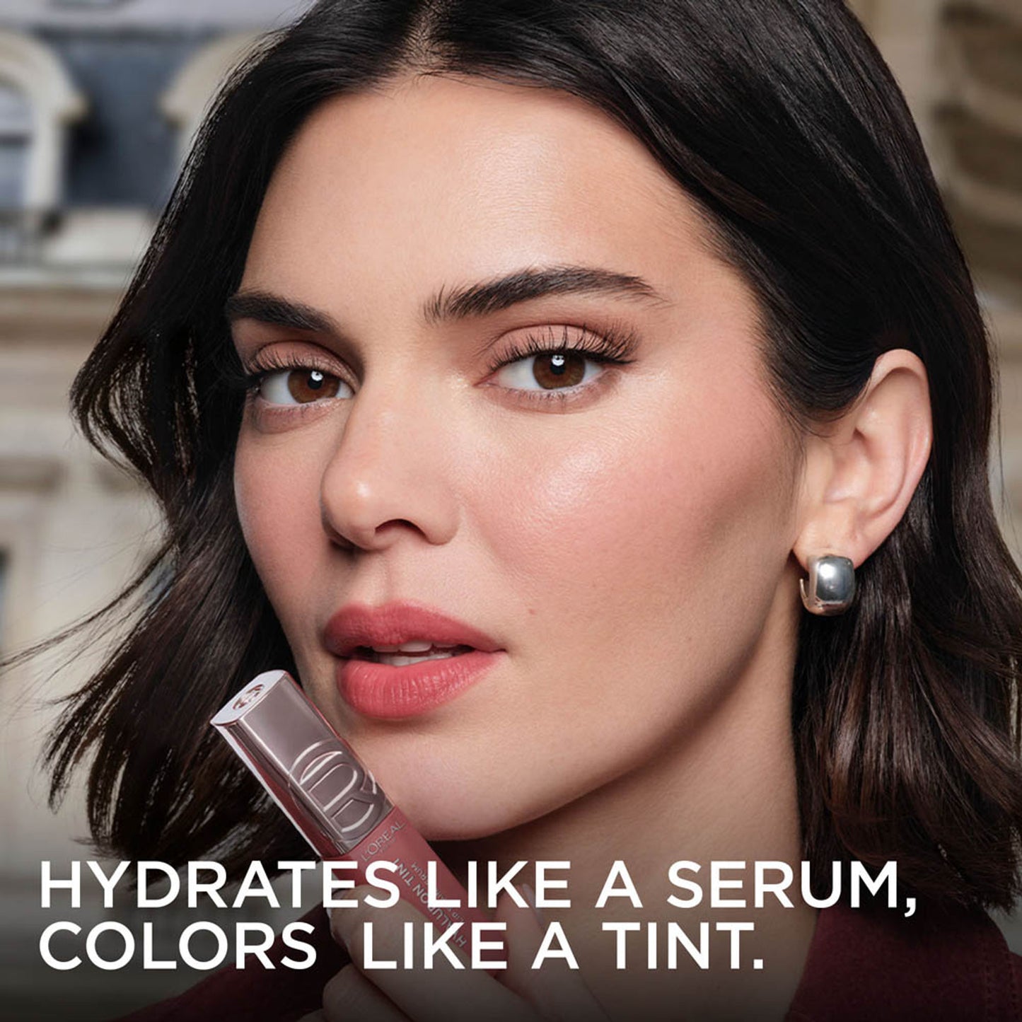 L'Oreal Paris Hyaluron Tint Lip Stain Serum Weightless Color - 635 Worth It Medium