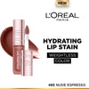 L'Oreal Paris Hyaluron Tint Lip Stain Serum Weightless Color - 485 Nude Espresso
