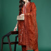 Dhiyona IE Women Ethnic Motifs Embroidered Regular Sequinned Kurta with Trousers & With Dupatta