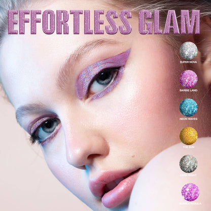 Focallure Unearthing Mars Glitter Eyeliner - Bubble Nebula