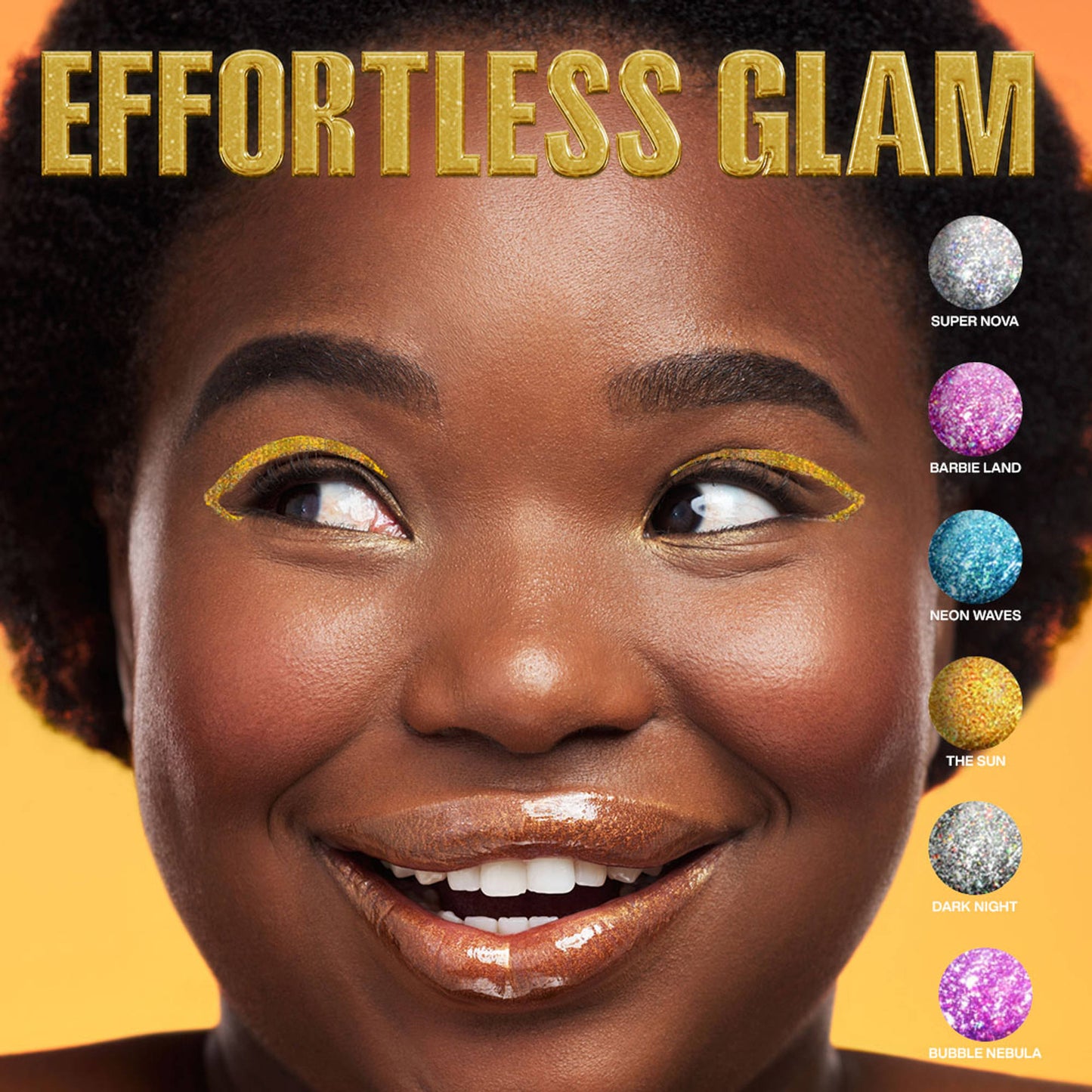 Focallure Unearthing Mars Glitter Eyeliner - The Sun