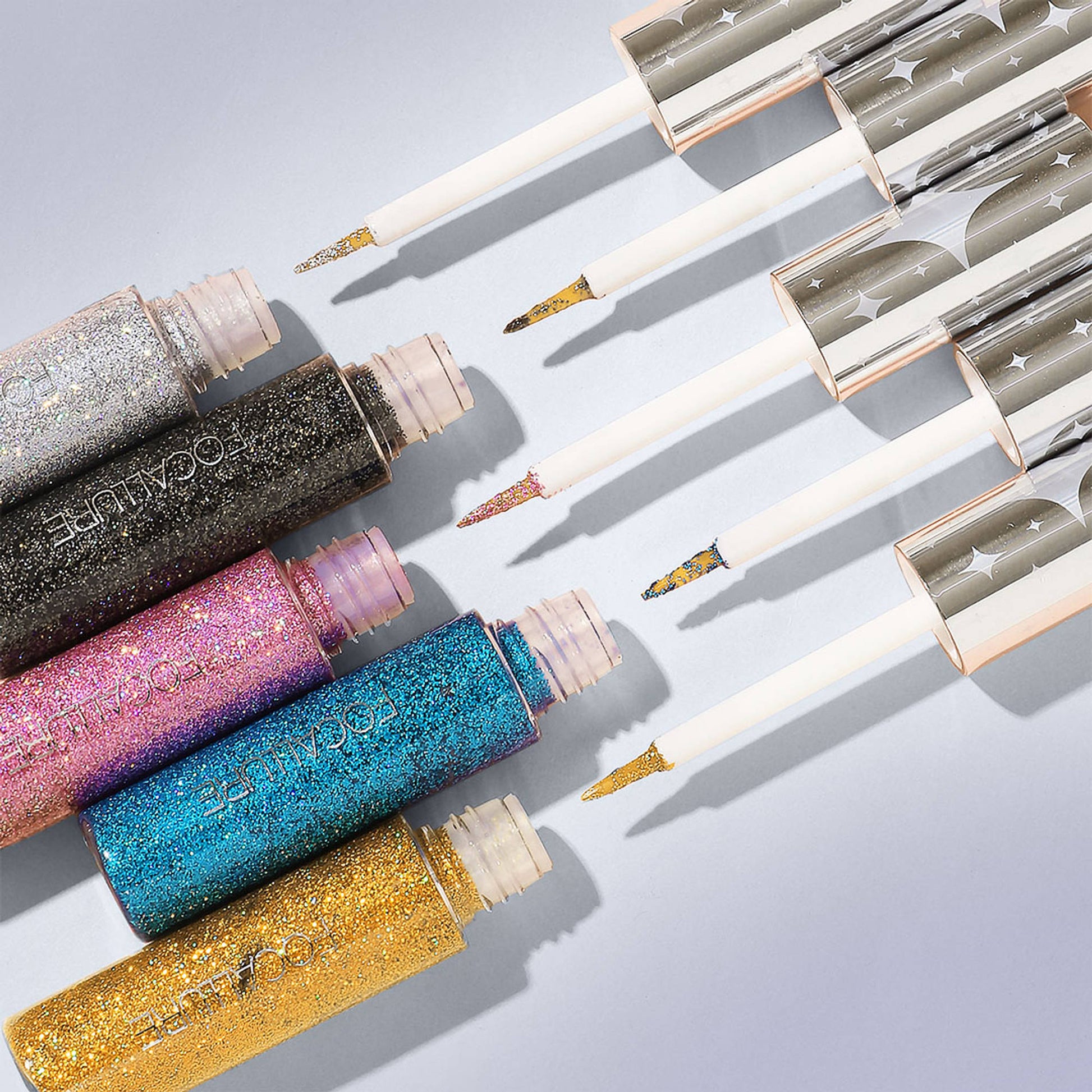 Focallure Unearthing Mars Glitter Eyeliner - The Sun