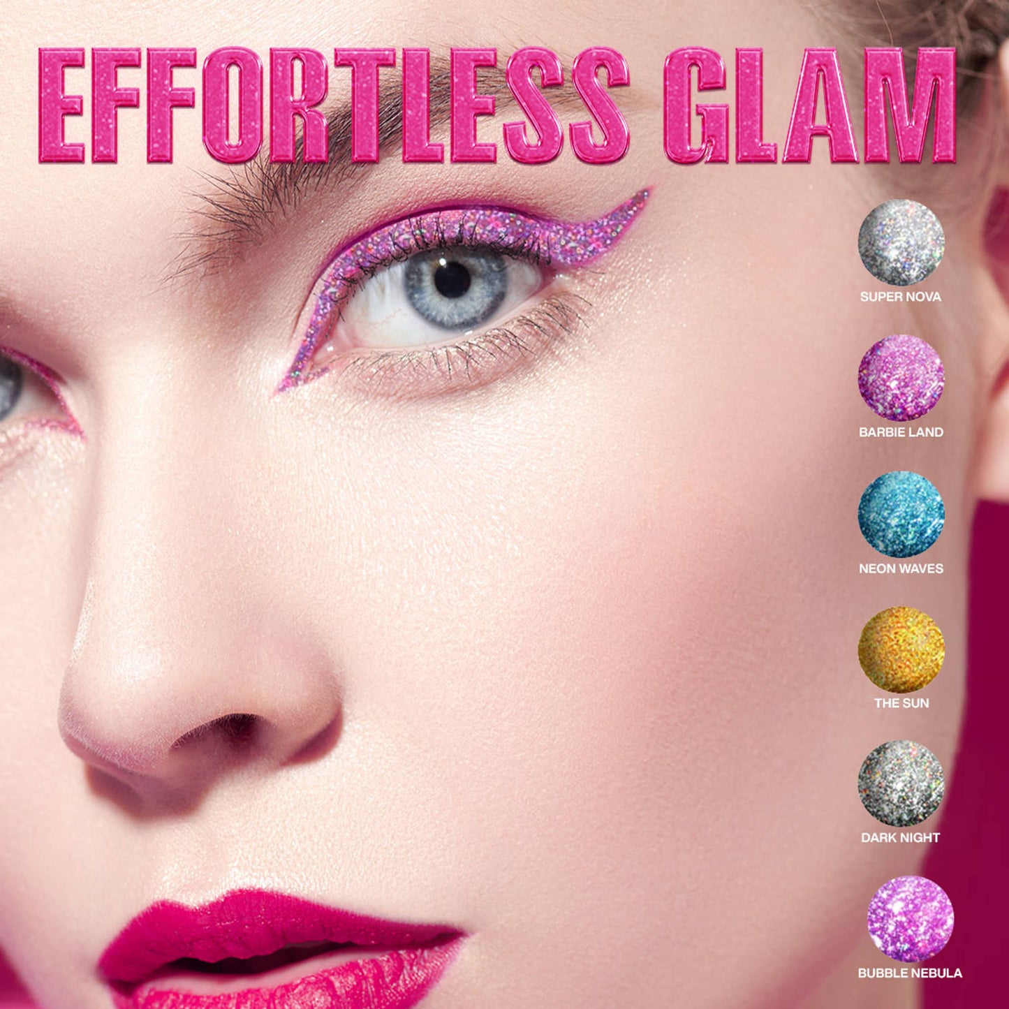 Focallure Unearthing Mars Glitter Eyeliner - Barbie Land