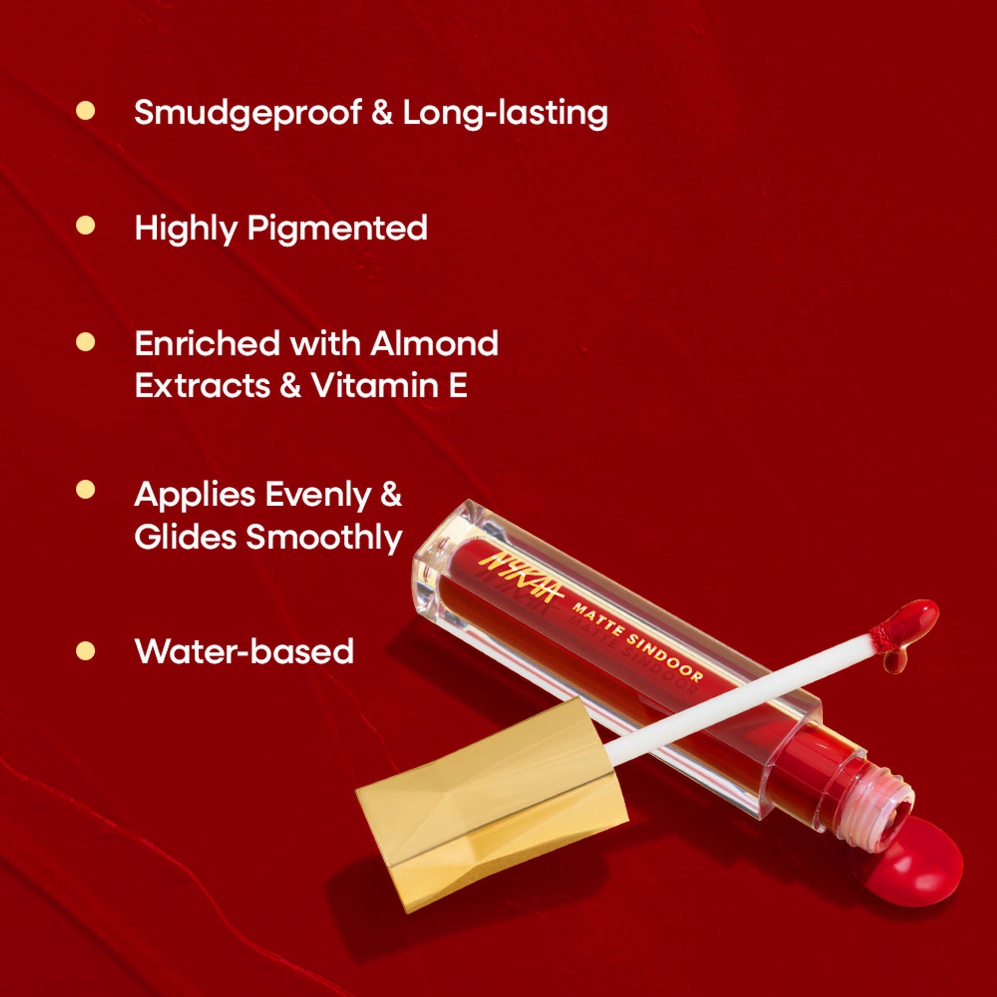 Nykaa Cosmetics Liquid Sindoor - Red
