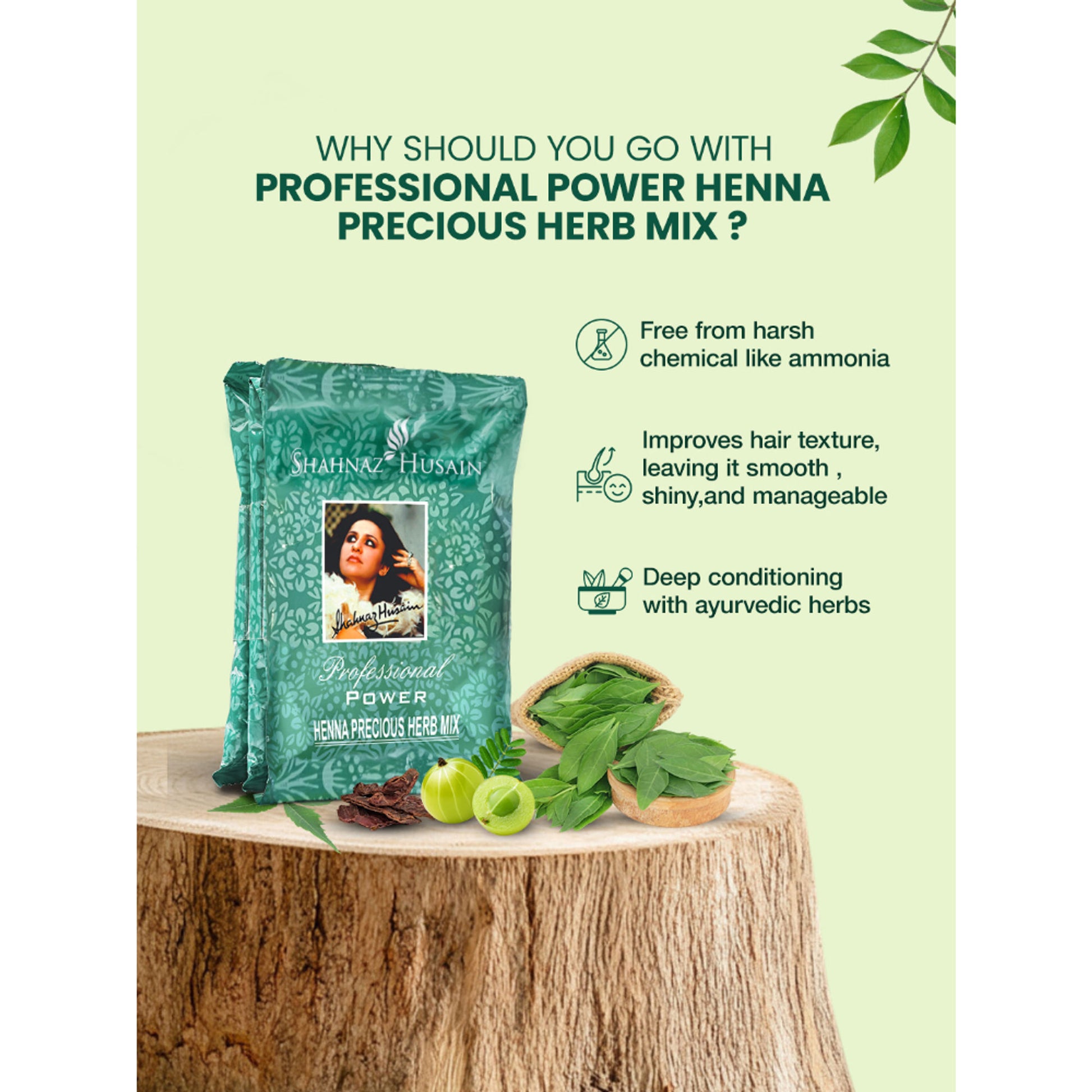 Shahnaz Husain Forever Henna Precious Herb Mix