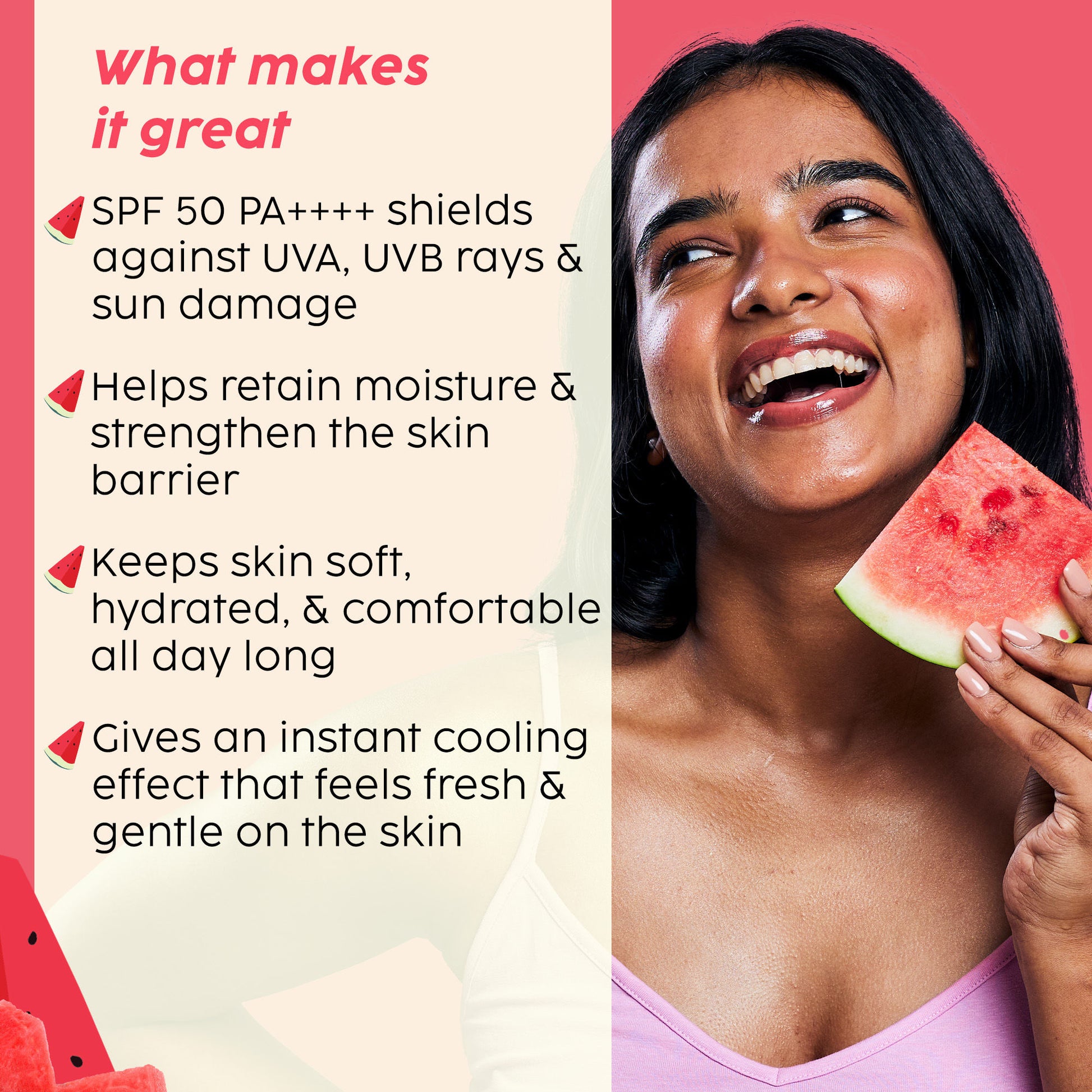 Plix Watermelon Hydra-Cool Sunscreen Body Lotion