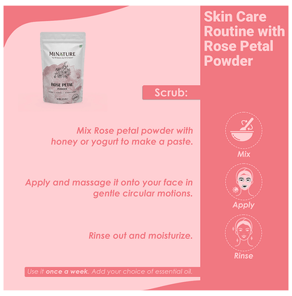Minature Rose Petal Powder