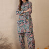 Dhiyona IE Women Ethnic Motifs Printed Regular Pure Cotton Kurta with Salwar