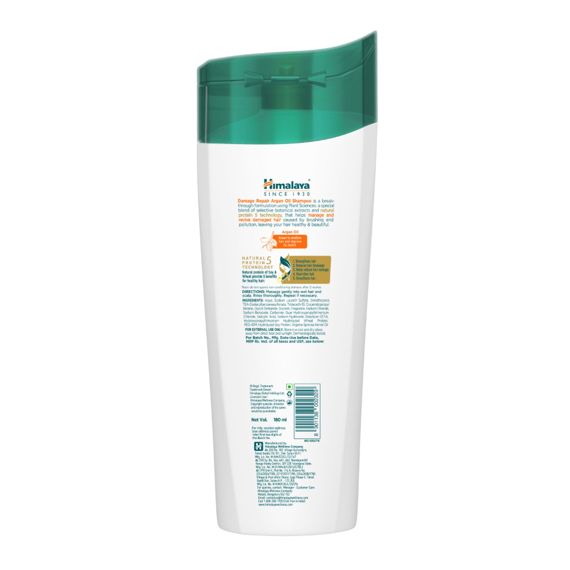 Himalaya Damage Repair Protein Shampoo With Beach Almond & Chickpea