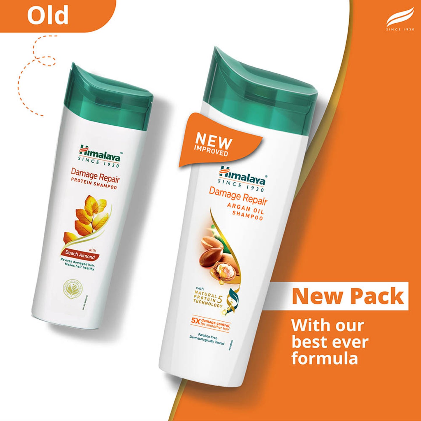 Himalaya Damage Repair Protein Shampoo With Beach Almond & Chickpea