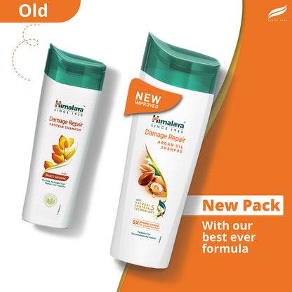Himalaya Damage Repair Protein Shampoo With Beach Almond & Chickpea