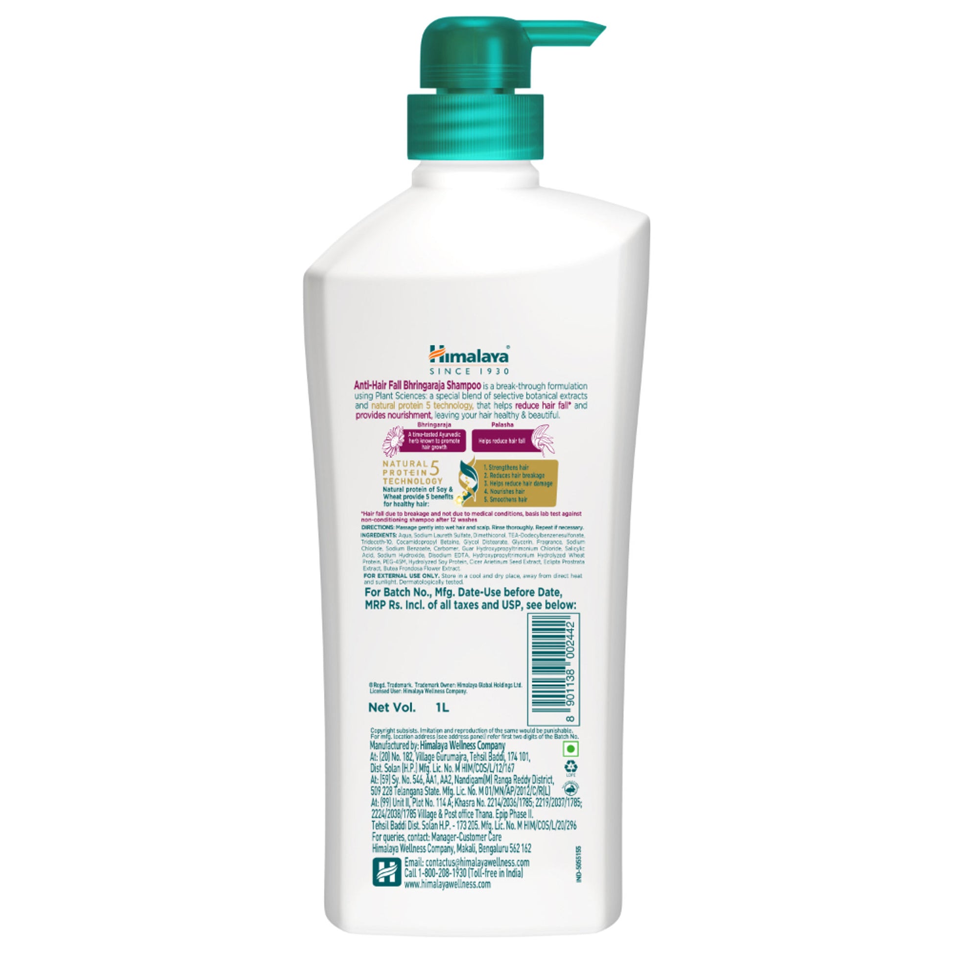 Himalaya Anti-Hair Fall Shampoo With Bhringraja & Palasha