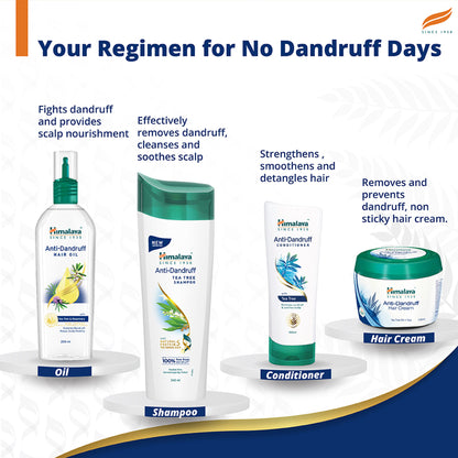 Himalaya Anti-Dandruff Shampoo With Tea Tree Oil & Aloe Vera
