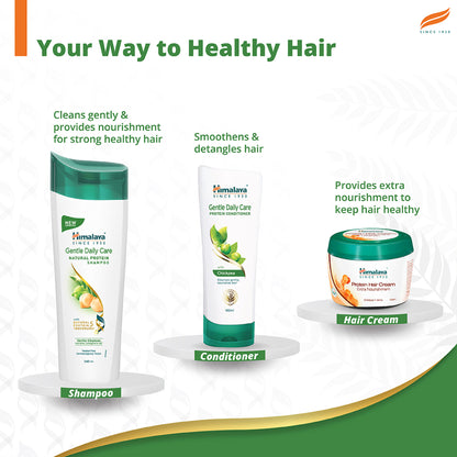 Himalaya Gentle Daily Care Protein Shampoo With Chickpea, Licorice & Amla