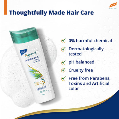 Himalaya Anti-Dandruff Shampoo With Tea Tree Oil & Aloe Vera