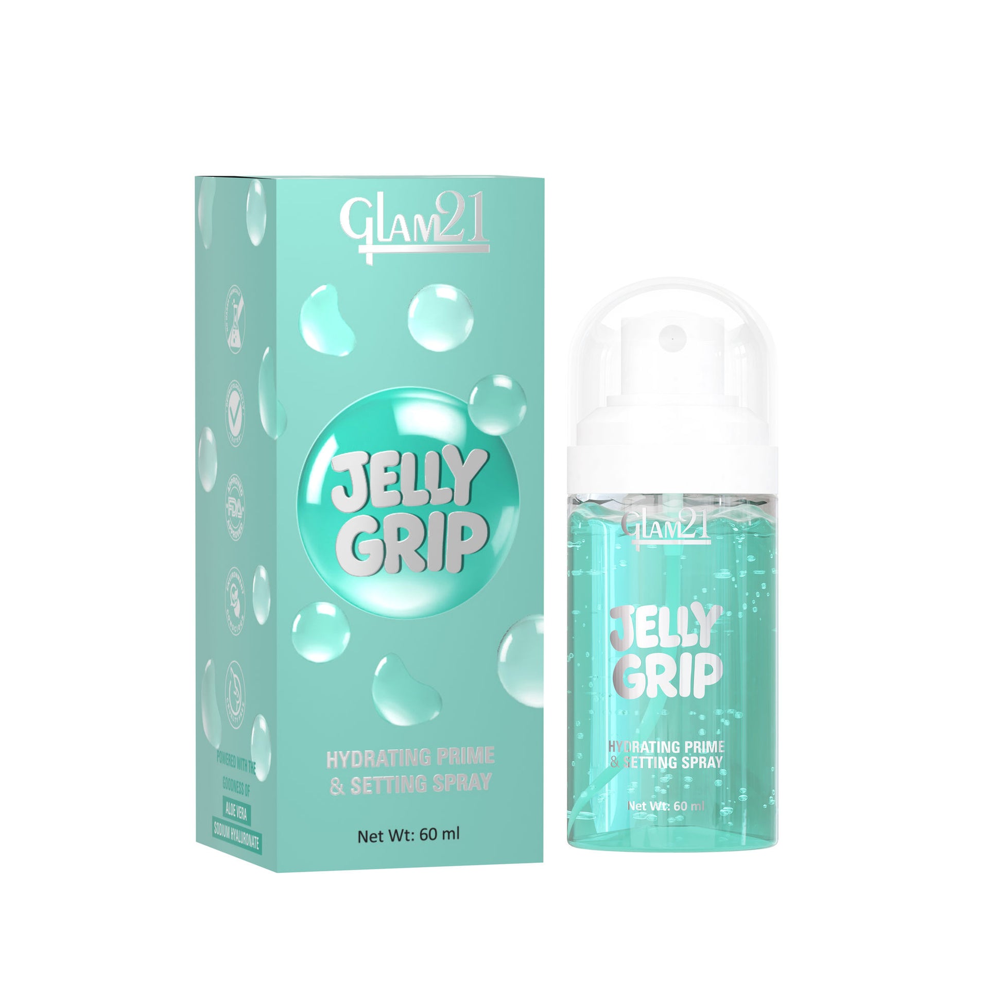 GLAM21 Jelly Grip Hydrating Primer & Setting Spray