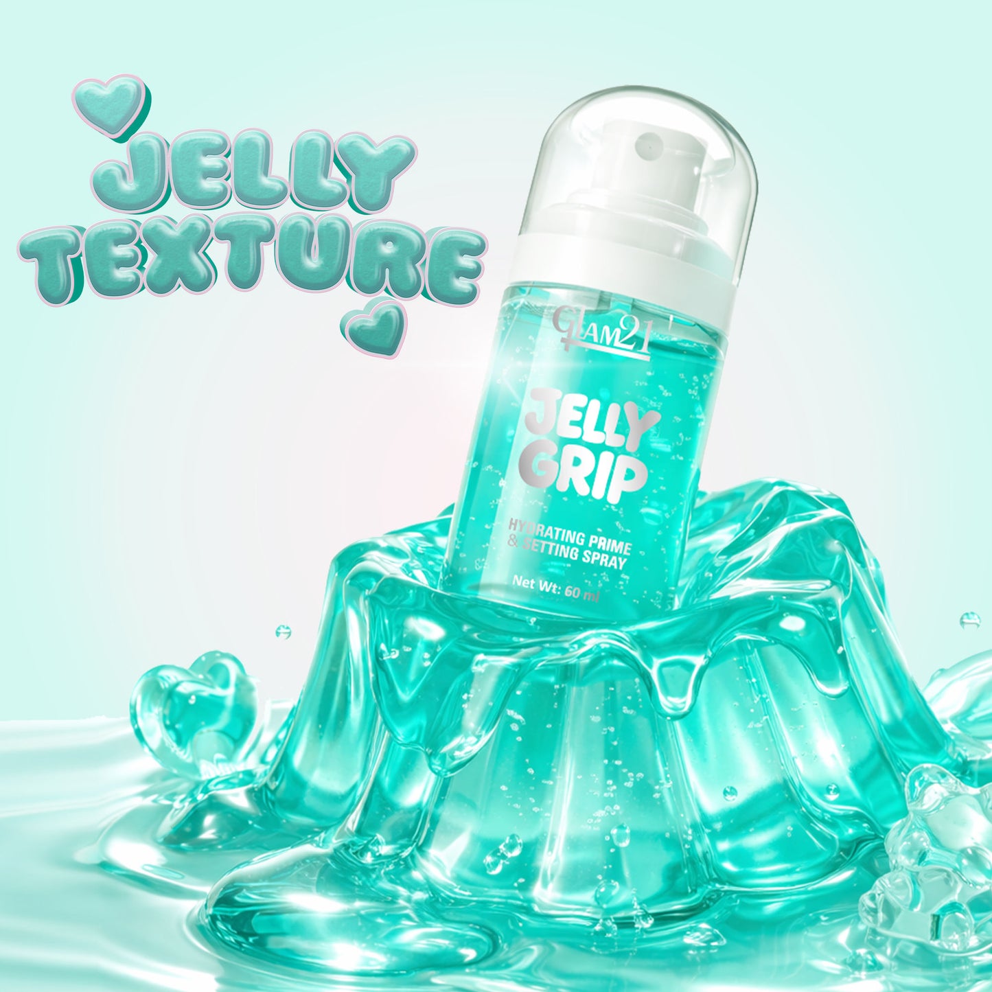 GLAM21 Jelly Grip Hydrating Primer & Setting Spray