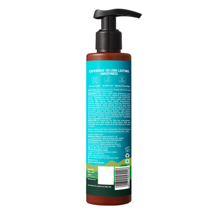 Pilgrim Keratin & Amazonian Patua 10X Smoothening Soften Shampoo For Dry & Frizzy Hair Paraben Free