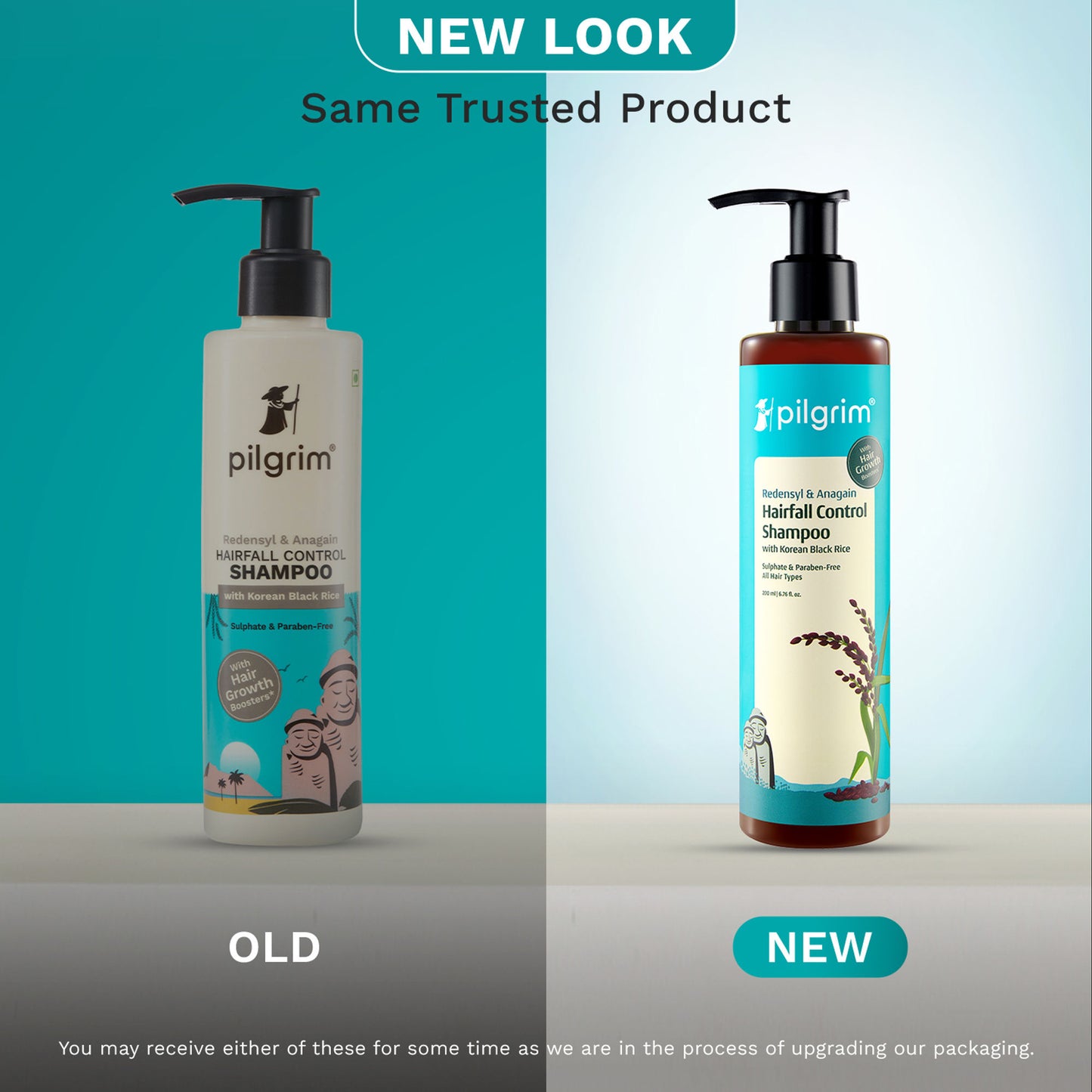 Pilgrim Redensyl & Anagain Hairfall Control Shampoo With Growth Boosters For Thick & Dense Hair