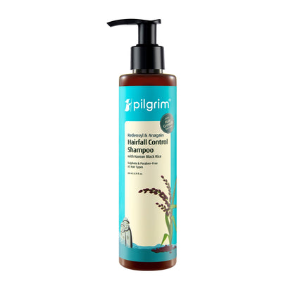 Pilgrim Redensyl & Anagain Hairfall Control Shampoo With Growth Boosters For Thick & Dense Hair